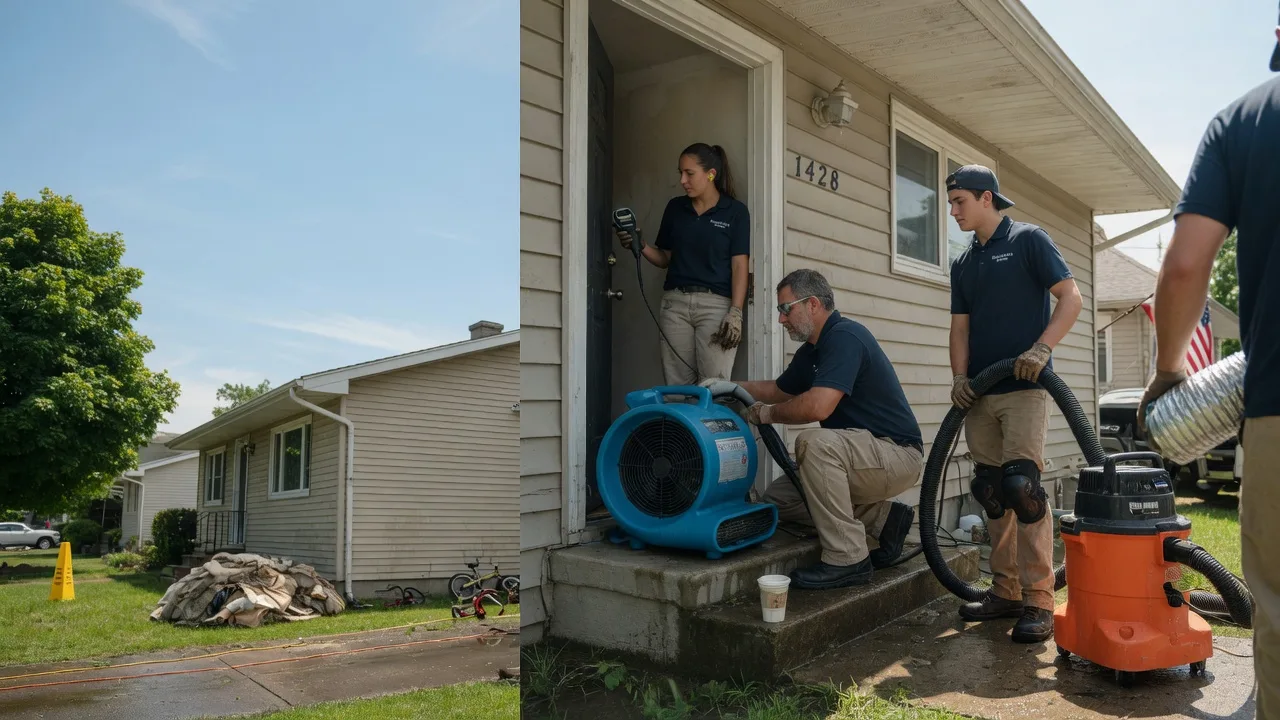 Water Damage Restoration in Blue Springs, MS near me